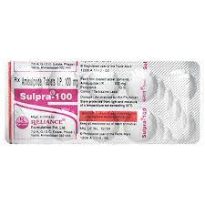 सुलप्रम 100 मिलीग्राम टैबलेट 10s के बा