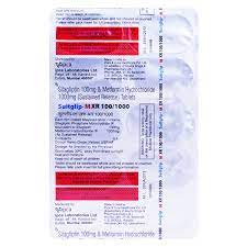 Suitglip M 100mg/1000mg Tablet XR 10s