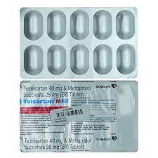 Telsartan M 25mg/40mg Tablet ER 10s