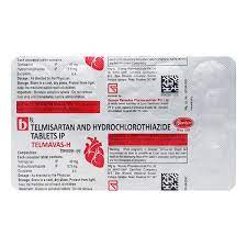 Telmivas H 40mg Tablet 10s