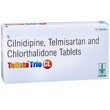 टेलिस्ता ट्रिओ सीएल 40mg/10mg/12.5mg टैबलेट 15s के बा
