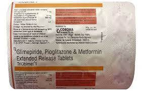 Triobimet 1mg/500mg/15mg Tablet ER 10s