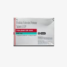 Toldin 600mg Tablet ER 10s