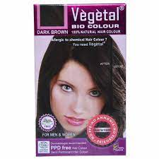 Vegetal Bio Colour Dark Brown Sachet 150gm