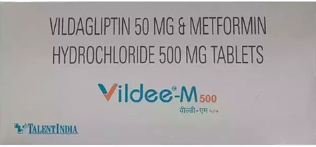 Vildee M 500mg/50mg Tablet 15s