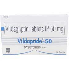 विल्डाप्राइड 50 मिलीग्राम टैबलेट 15एस