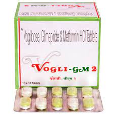 Vogli GM 2mg/500mg/0.2mg Tablet