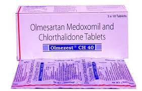 ओल्मेजेस्ट सीएच 40mg/12.5mg टैबलेट 10s के बा