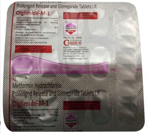 Olglimide-M 1 Tablet PR