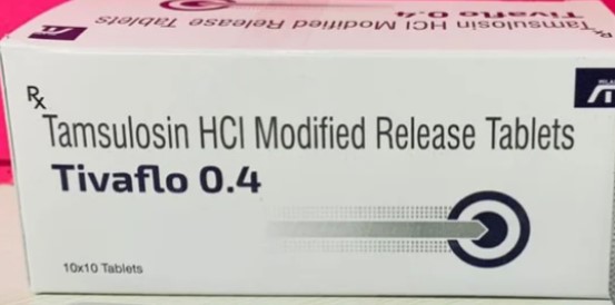 टिवाफ्लो 0.4mg टैबलेट 10s के बा