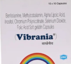 विब्रानिया सॉफ्ट जेलाटिन कैप्सूल 10एस