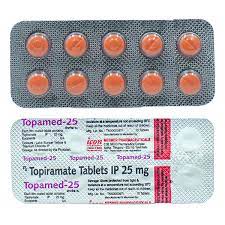 Topamed 25mg Tablet 10s