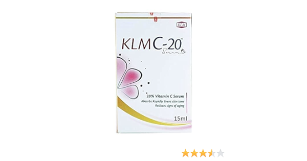 Klmc 20% Vitamin C Serum 15gm
