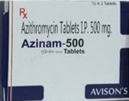 Azinam 500 MG Tablet 3 S