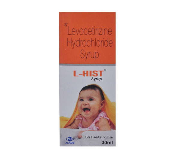 एल हिस्ट 5mg सिरप 30 मिलीलीटर के बा