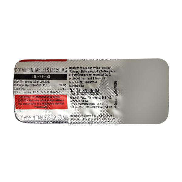 Dozep 50mg Tablet 10s