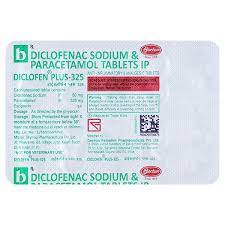 Diclofen Plus 50mg/325mg Tablet 10s