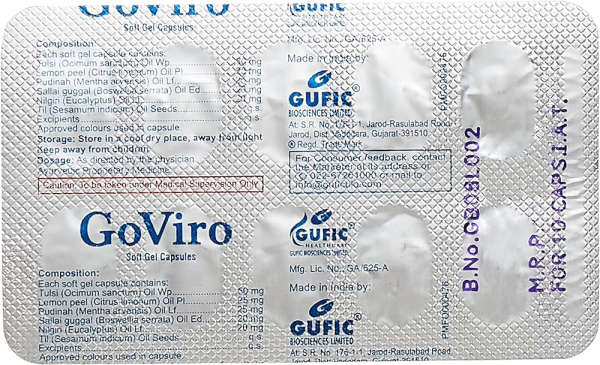 Goviro Softgel Capsule 10s