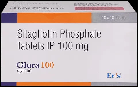 ग्लुरा 100एमजी टैबलेट 10एस
