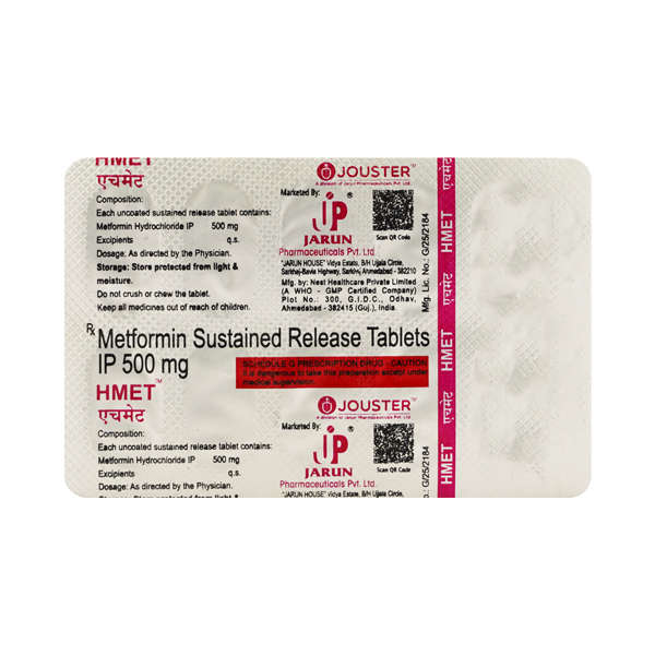 HMET 500mg Tablet 10s
