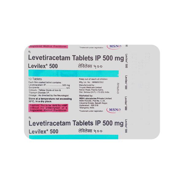 Levilex 500 Tablet 10s