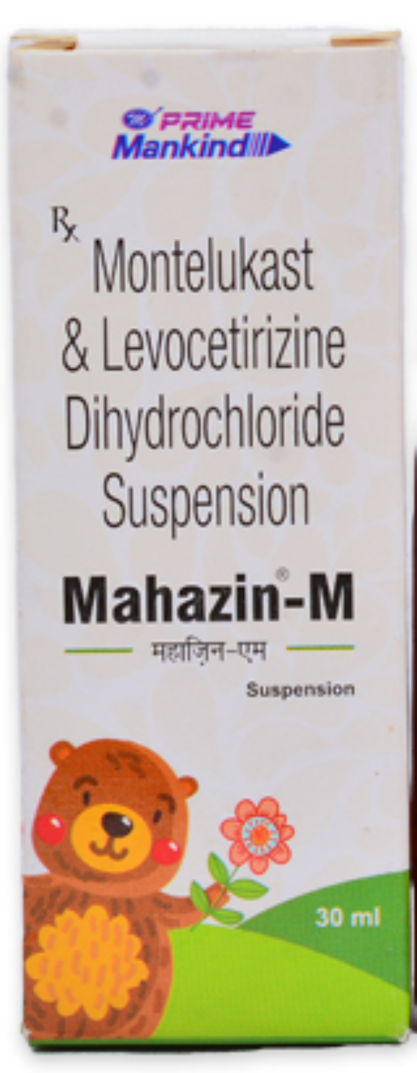 Mahazin M 2.5mg/4mg Suspension 30ml