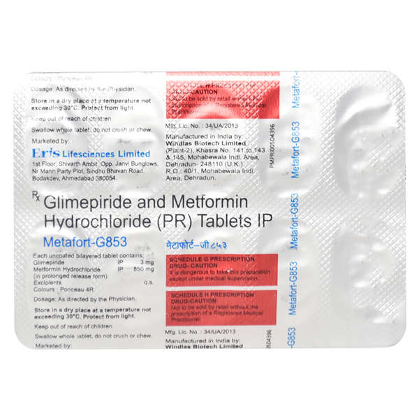 Metafort-G 853 Tablet SR