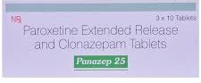 Panazep 25mg Tablet ER 10s