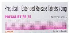 Pregalift 75mg Tablet ER