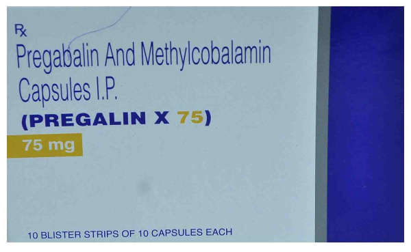 Pregalin X 75mg/750mcg Capsule 10s