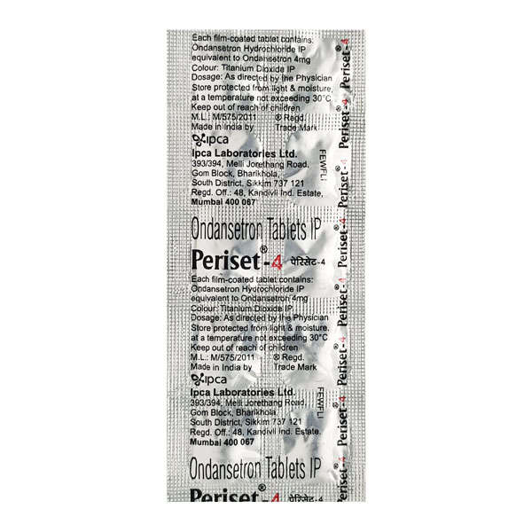 Periset 4mg Tablet 10s
