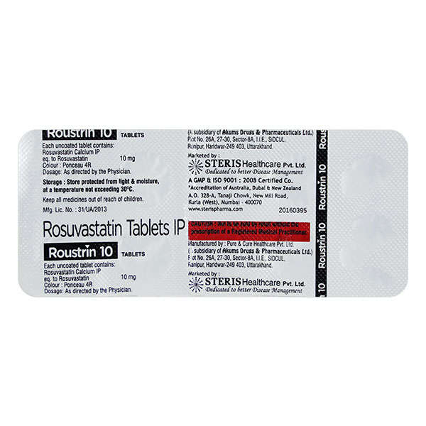 Roustrin 10mg Tablet 10s