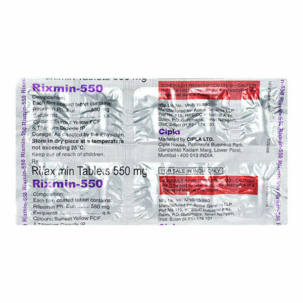 Rixmin 550mg Tablet 10s