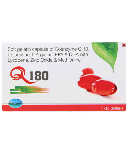 Q 180 Soft Gelatin Capsule 10s