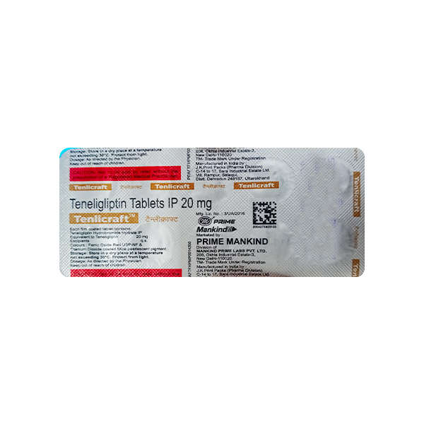 Tenlicraft 20mg Tablet 10s