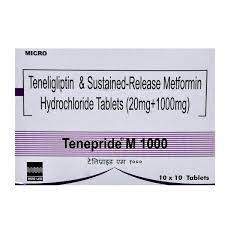 Tenepride M 1000mg Tablet SR 10s