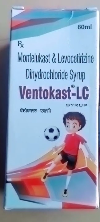 Ventokast Lc 2.5mg/4mg Syrup 60ml