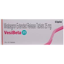 ویسی بیٹا 25mg ٹیبلٹ ای آر 10s