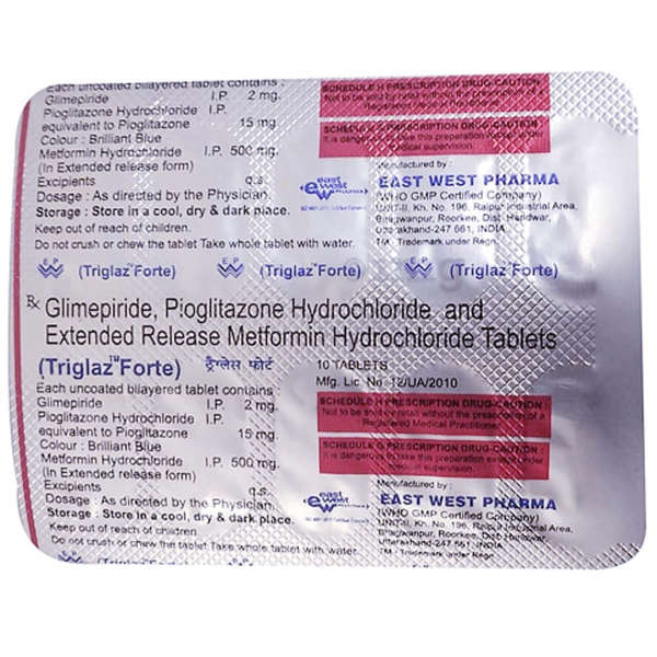 Triglaz Forte Tablet ER