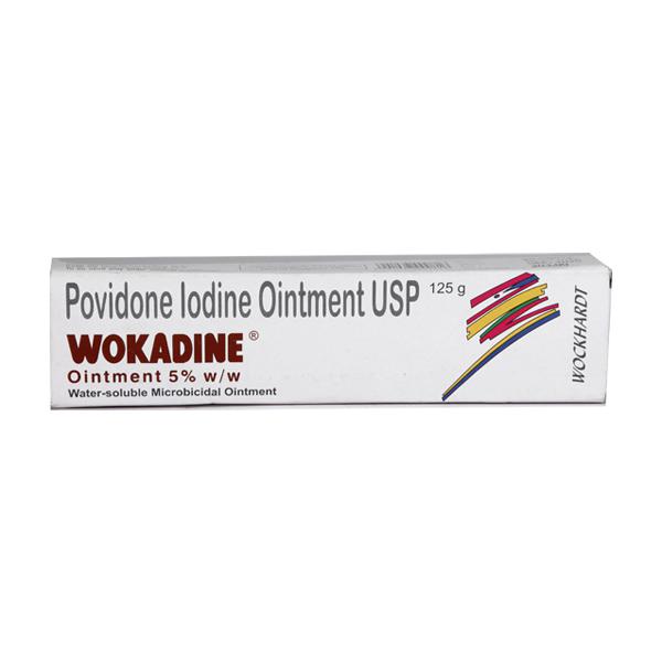 Wokadine 5% Ointment 125gm