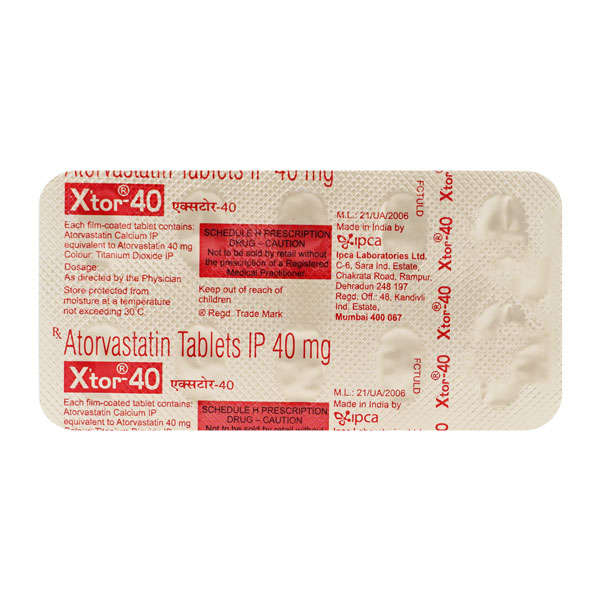 Xtor 40mg گولی 10s