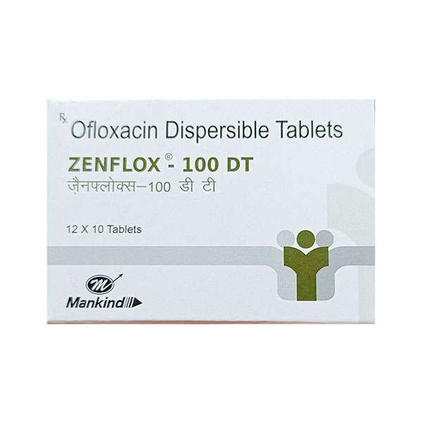 Zenflox 100mg DT Tablet 10s
