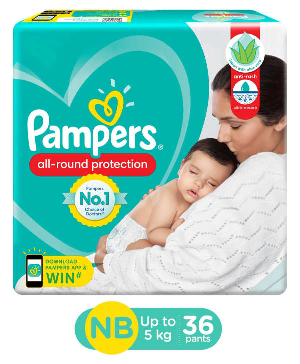 Pampers Pants NBS Diapers 36s