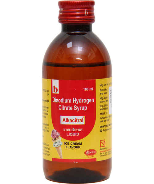 Alkacitral 1.25mg Syrup 100ML