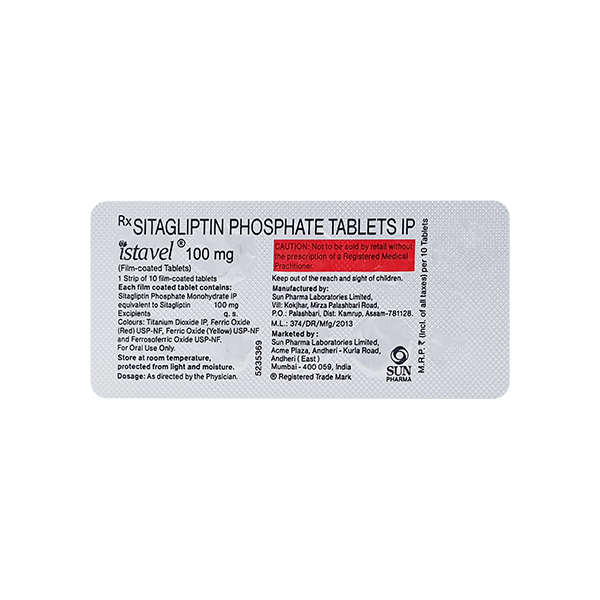 Sitasmart 100mg Tablet 10s