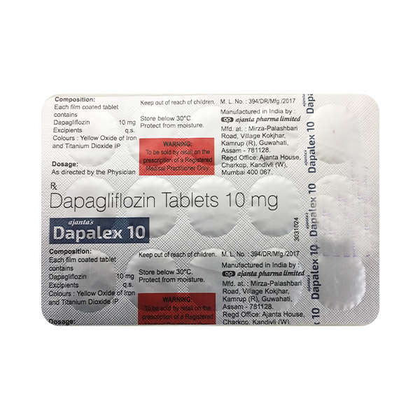 Dapalex 10mg Tablet 15s