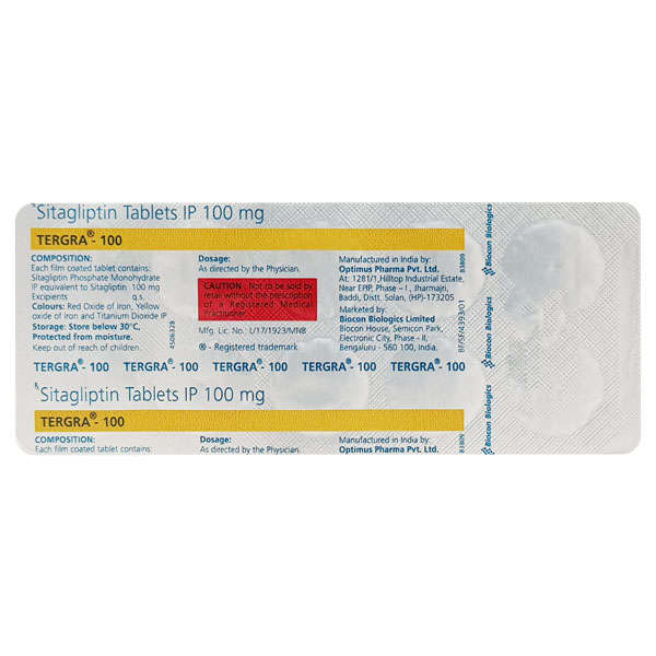 Tergra 100mg Tablet 10s