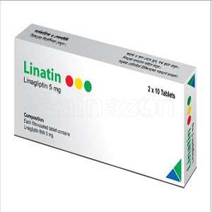लिनाटिन 5mg गोली 10s के बा