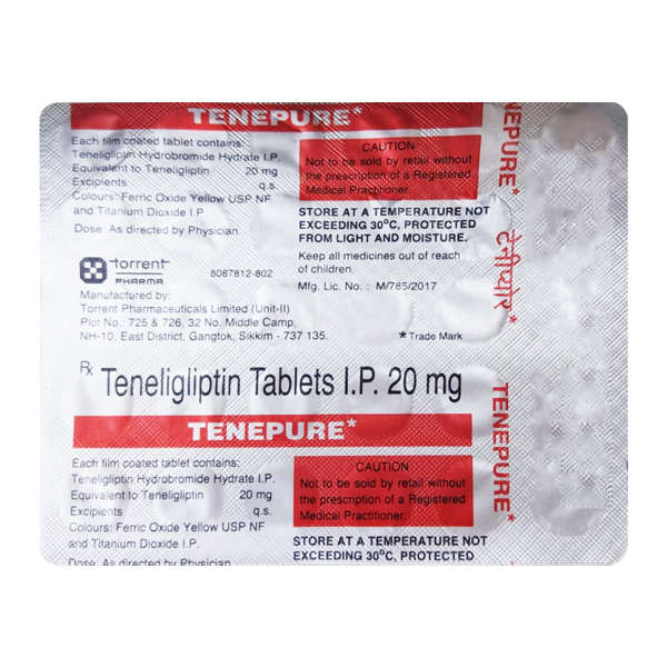Tenepure 20mg Tablet 30s