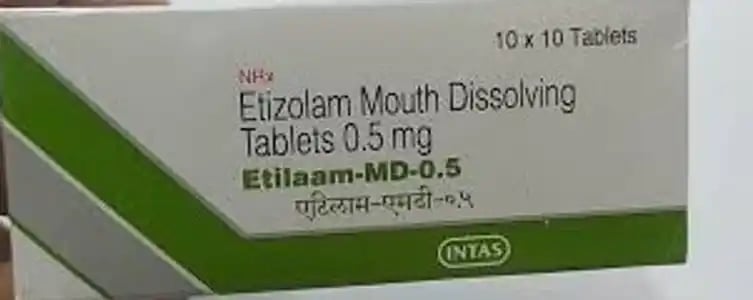 एटिलाम 0.5mg टैबलेट एमडी 10s के बा